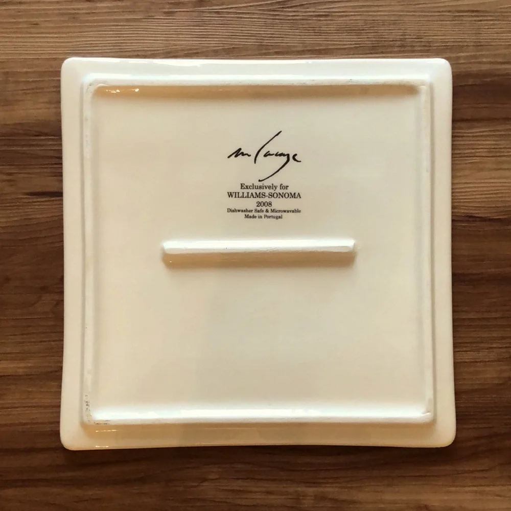 Williams-Sonoma Ceramic Cheese Charcuterie Platter ‘Grand Tour’ by Marc Lacaze